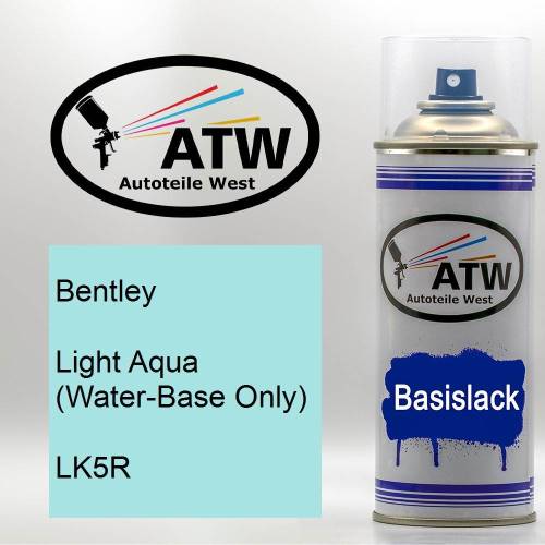 Bentley, Light Aqua (Water-Base Only), LK5R: 400ml Sprühdose, von ATW Autoteile West.